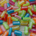 Couleur fluorescente Big Alphabet Perles